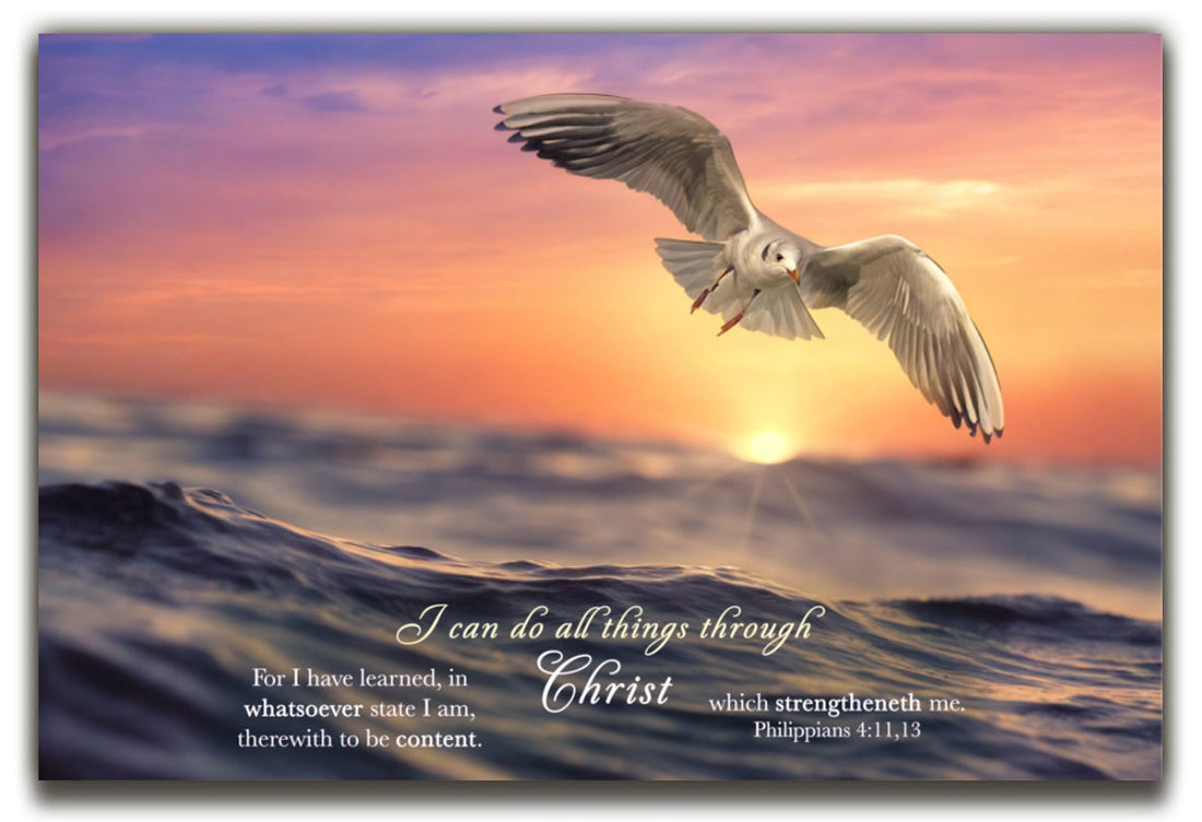 Philippians 4:11, 13
