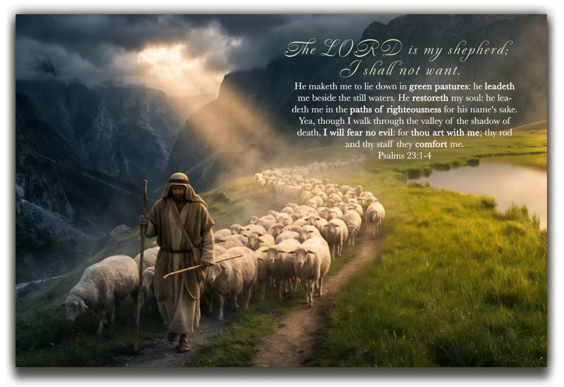 Psalm 23:1-4