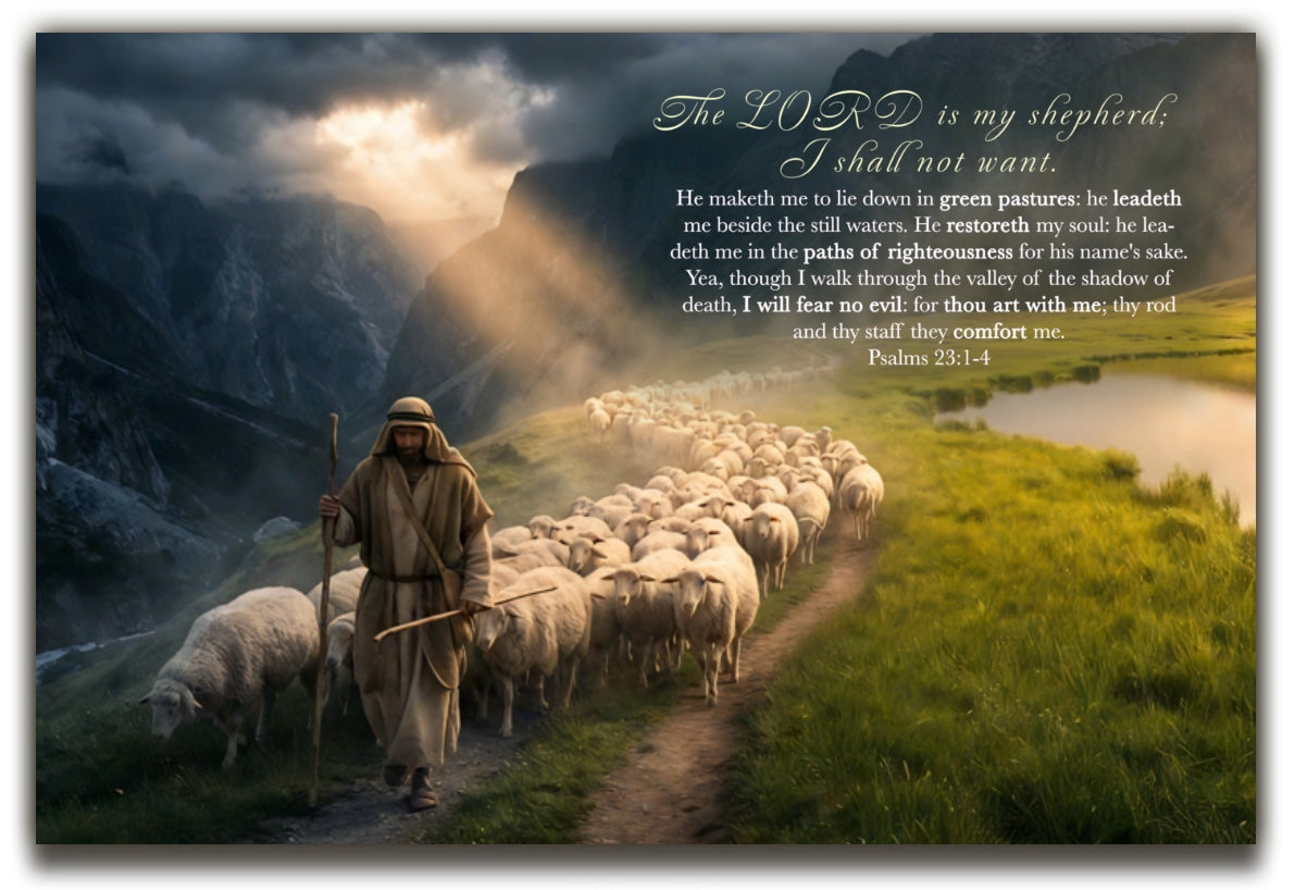 Psalm 23:1-4