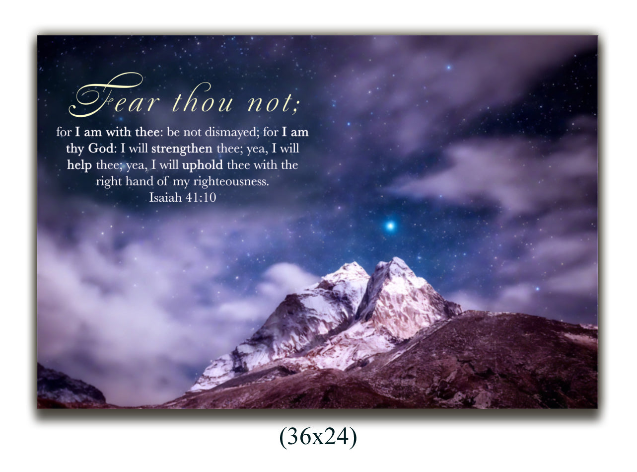Canvas Isaiah 41:10