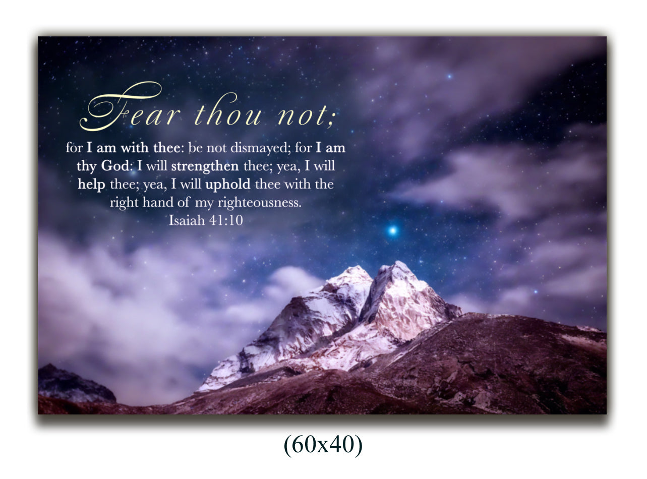 Canvas Isaiah 41:10