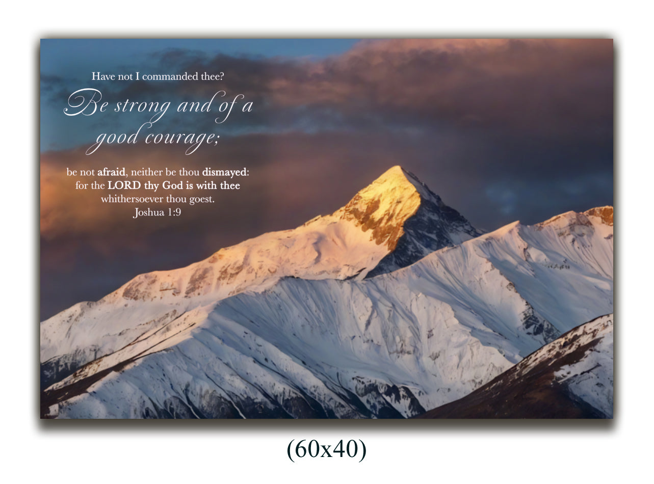 Canvas Joshua 1:9