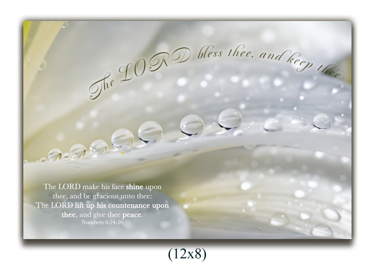 Canvas Numbers 6:24-26