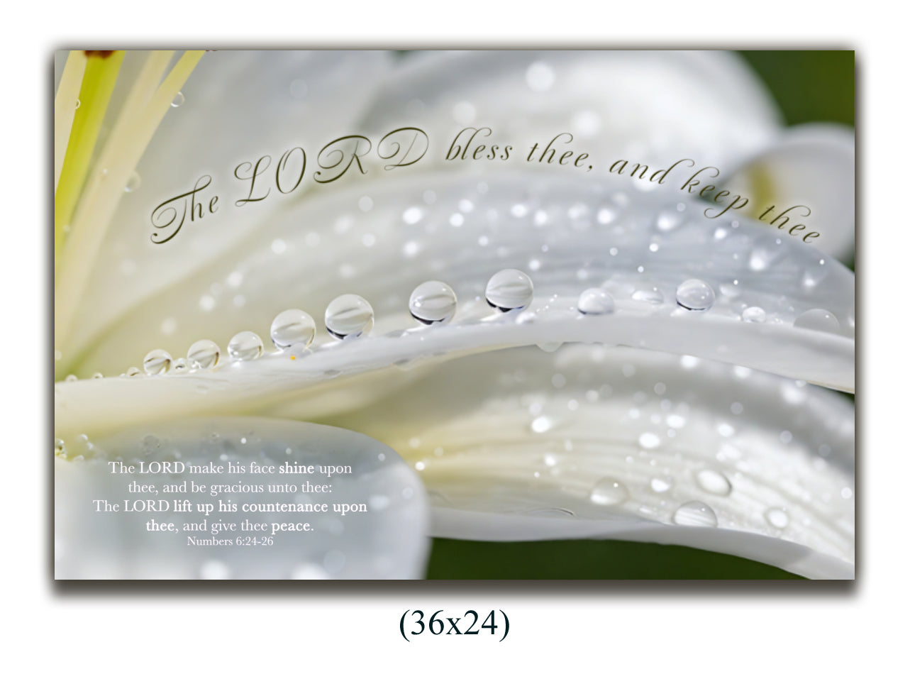 Canvas Numbers 6:24-26