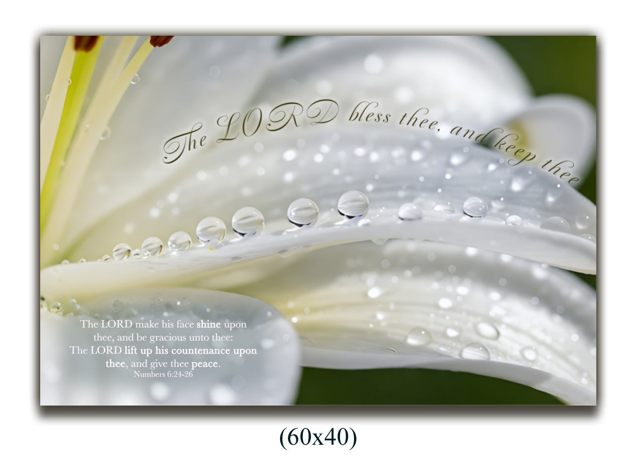 Canvas Numbers 6:24-26