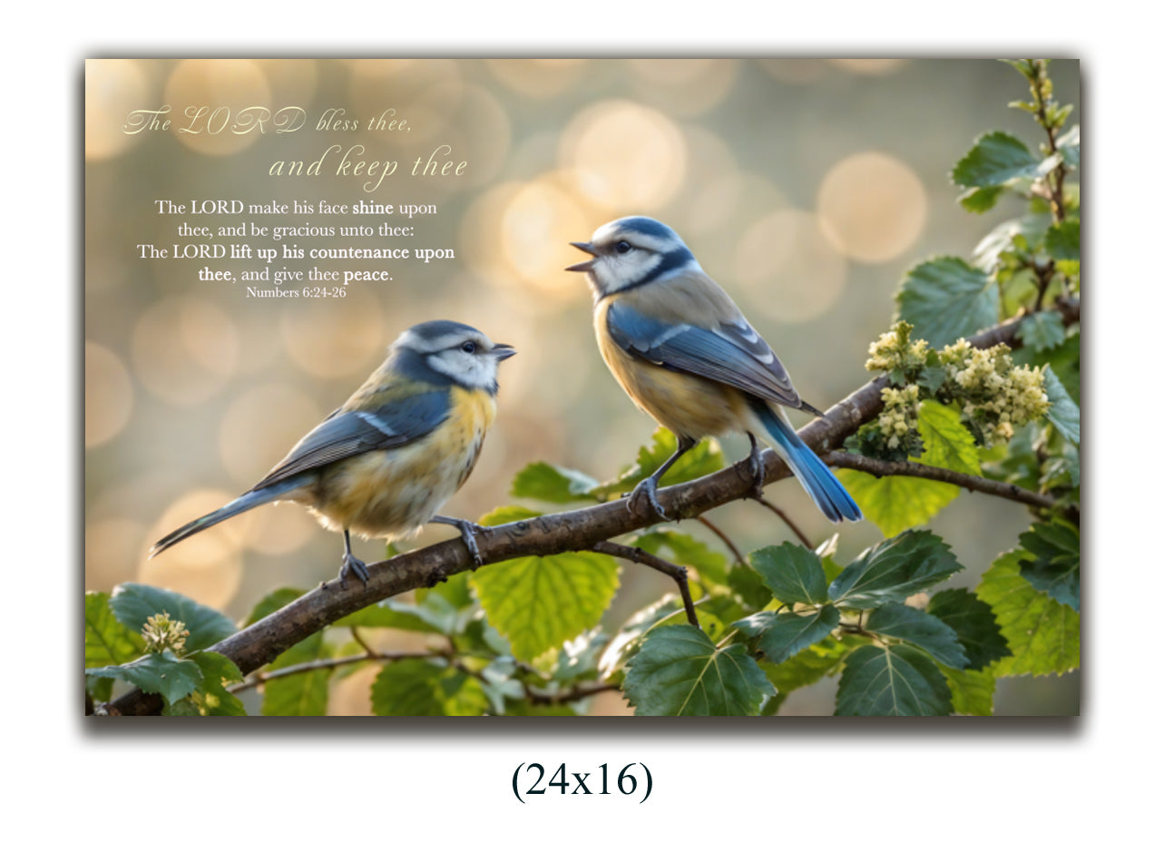 Canvas Numbers 6:24-26