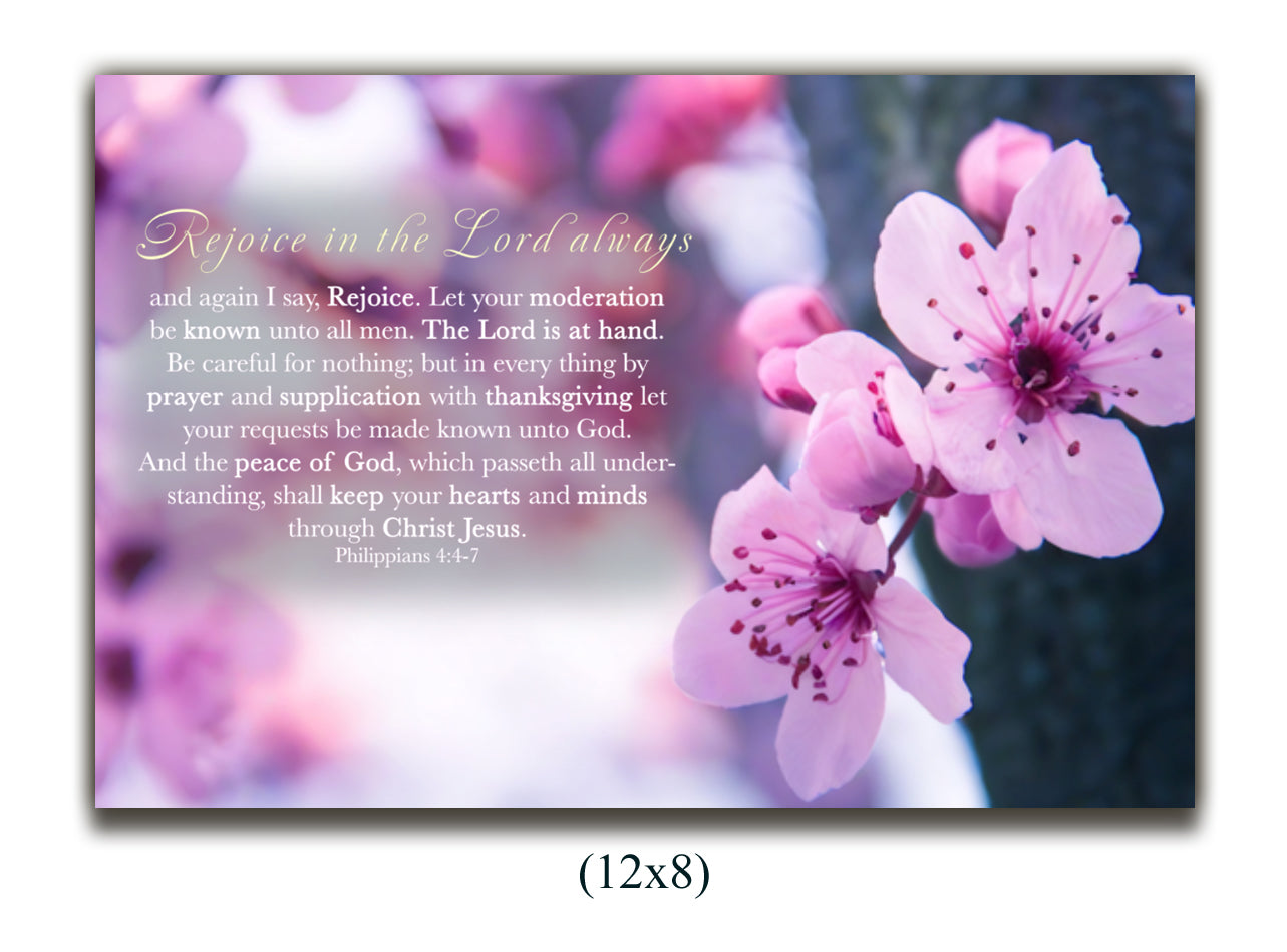 Canvas Philippians 4:4-7