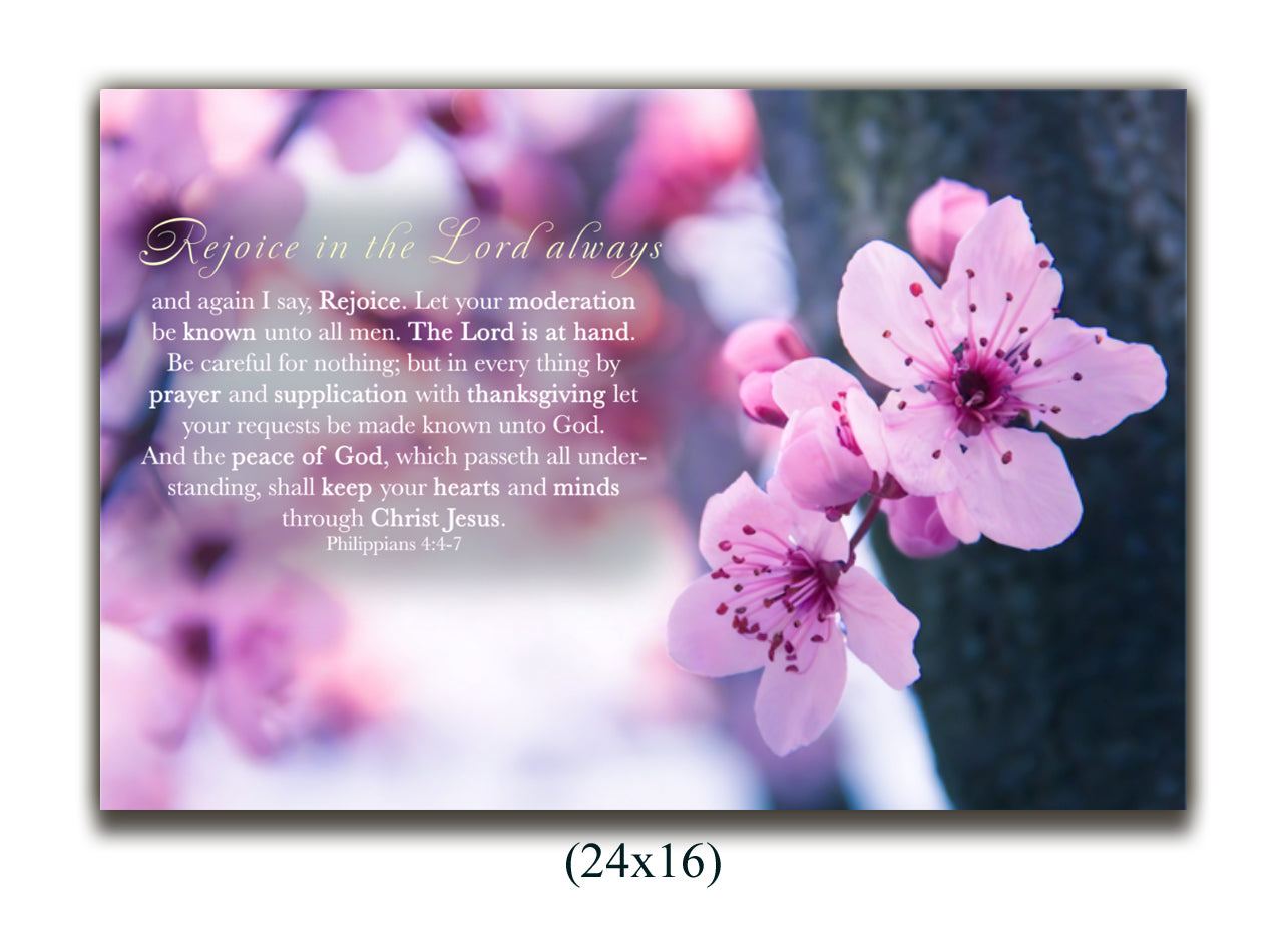 Canvas Philippians 4:4-7