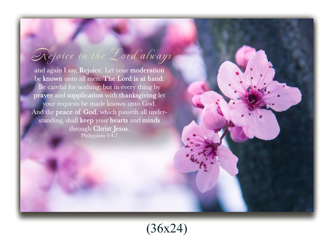 Canvas Philippians 4:4-7