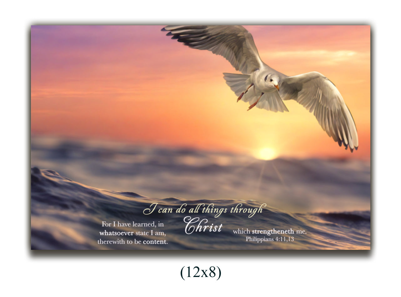 Canvas Philippians 4:11,13