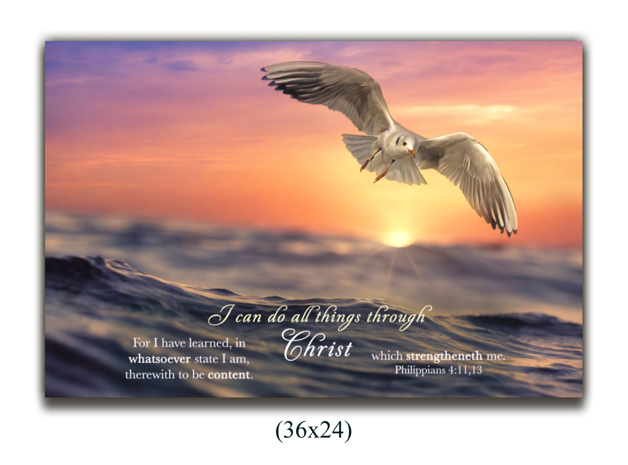 Canvas Philippians 4:11,13