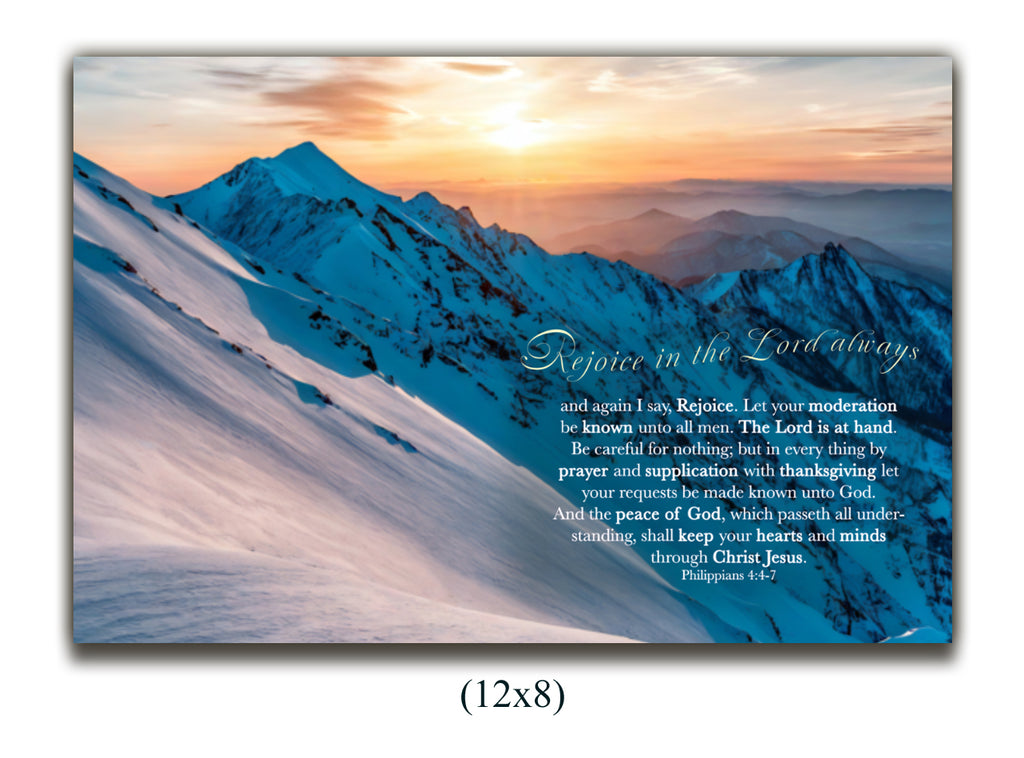 Canvas Philippians 4:4-7