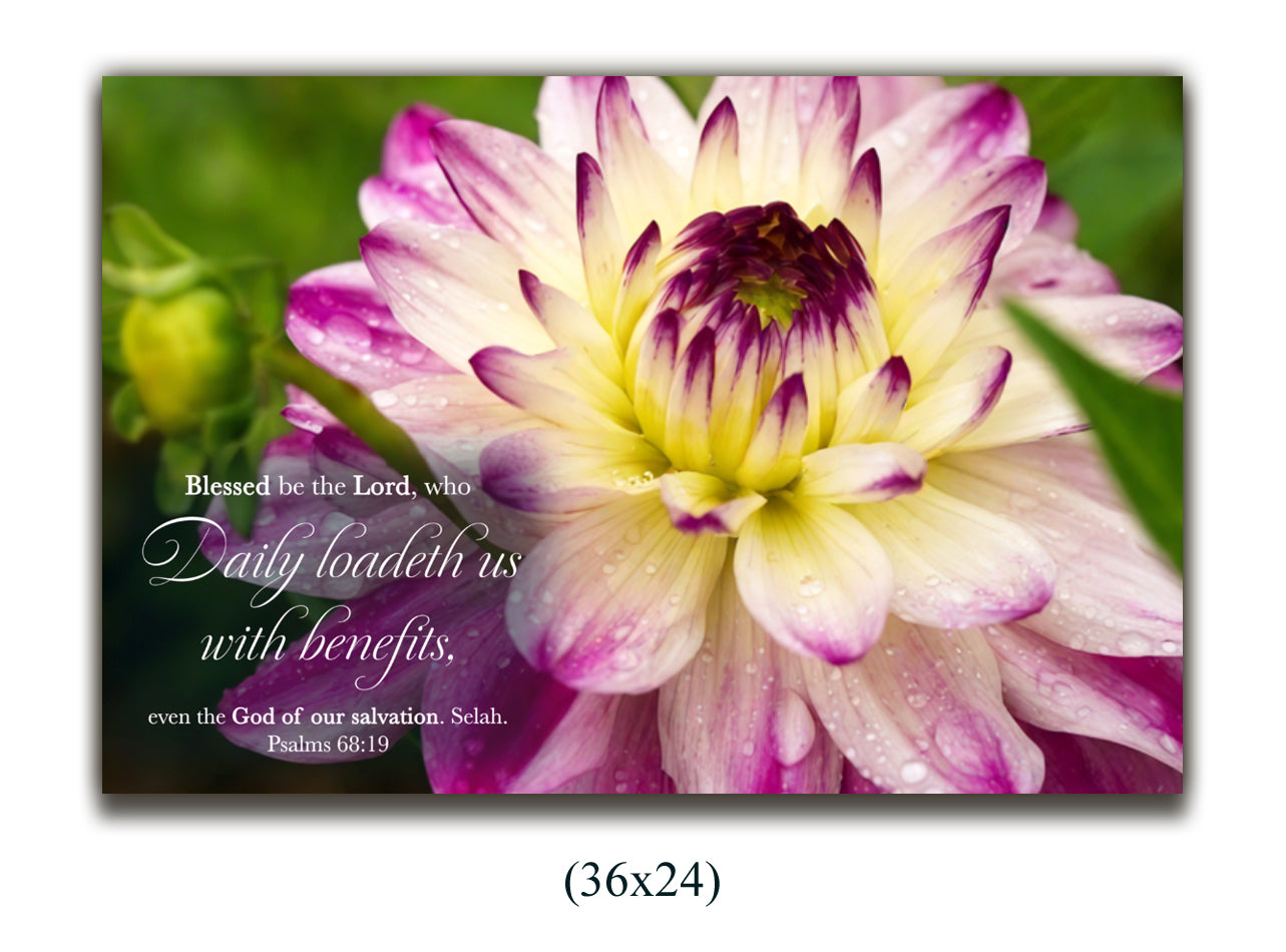 Canvas Psalm 68:19
