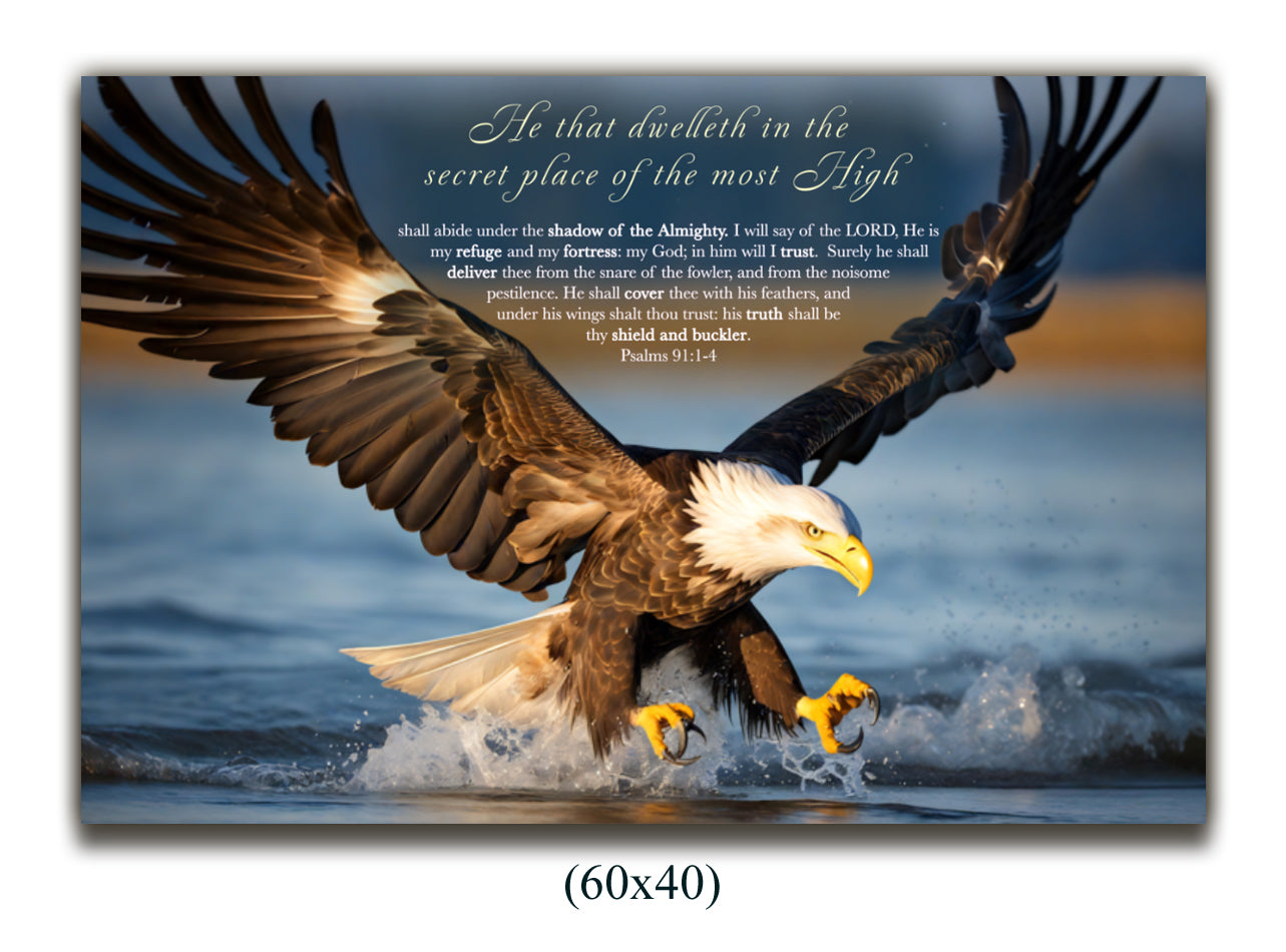 Canvas Psalms 91:1-4