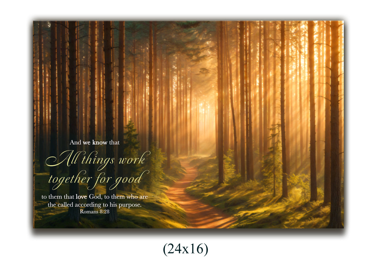Canvas Romans 8:28